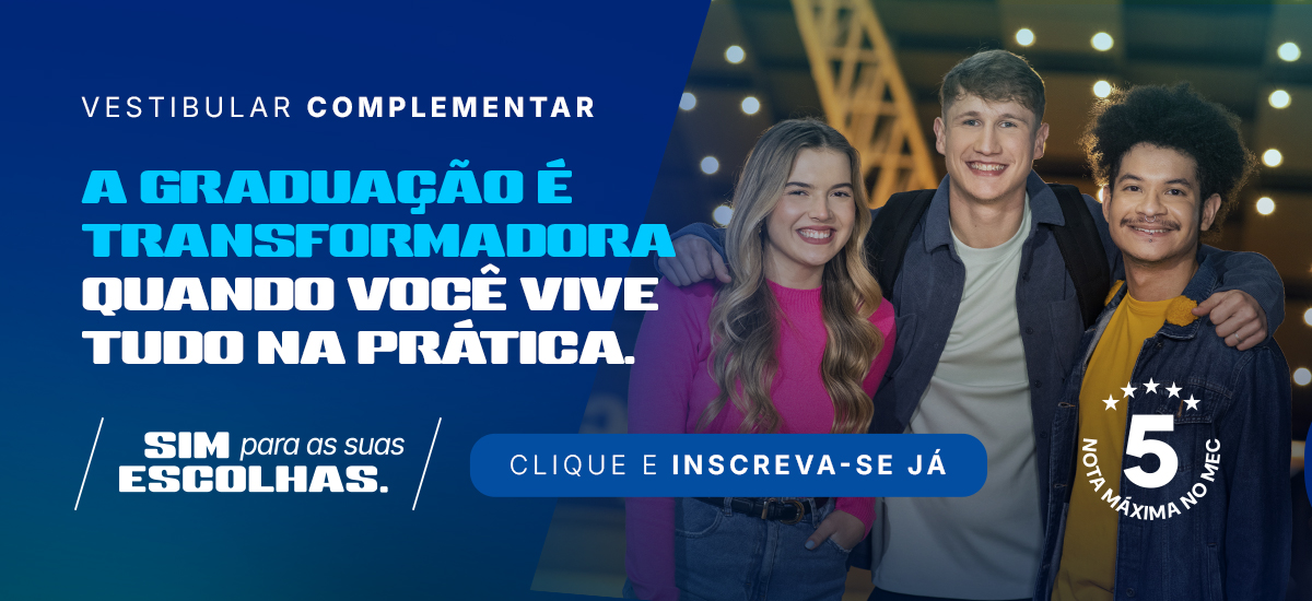 Inscreva-se já pra viver a sua graduação completa e na prática na Unisc.